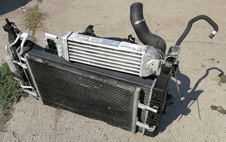 RADIATOR RADIATORS SET WATER AIR CONDITIONER INTERCOOLER OPEL MERIVA A 1,7 DTI photo 1 - milautoparts-fr.ukrlive.com