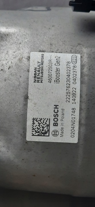 SERVO POMPE DE FREIN RENAULT MEGANE V E-TECH 460072503R