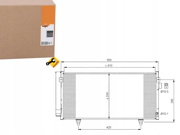 CONDENSADOR NRF 35855 