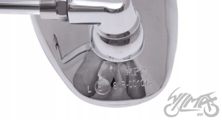 RÉTROVISEUR CHROME ORZEL M10 MP203