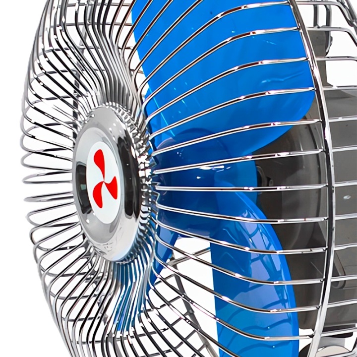 GRAND VENTILATEUR AUTOMOBILE VENTILATEUR 24V ROTATIF OSCYLACJA AGRAFE VERS TIR BUS