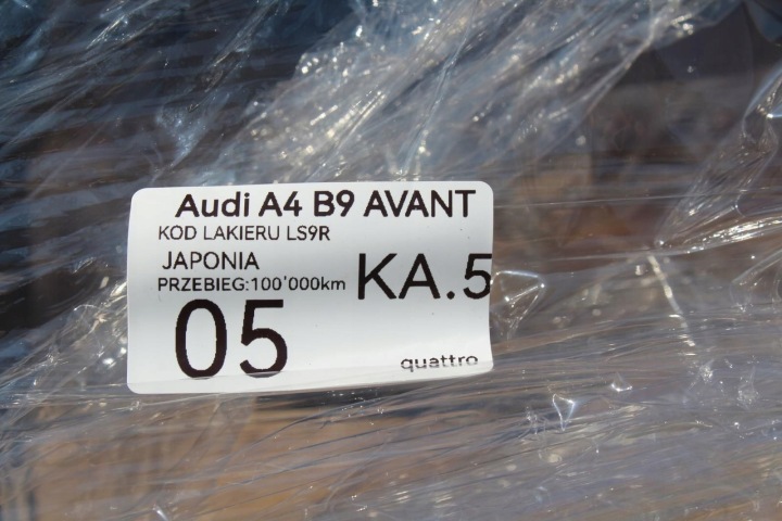 POIGNÉE SUPPORT AUDI A4 S4 B9 2017