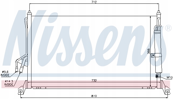 DÉSHYDRATEUR NISSENS 92100CG010 102015N