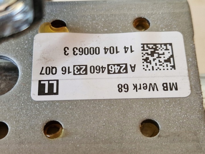 COLONNE DIRECTION EUROPE MERCEDES B-KLASA W246 (2011-) 1.5 CDI