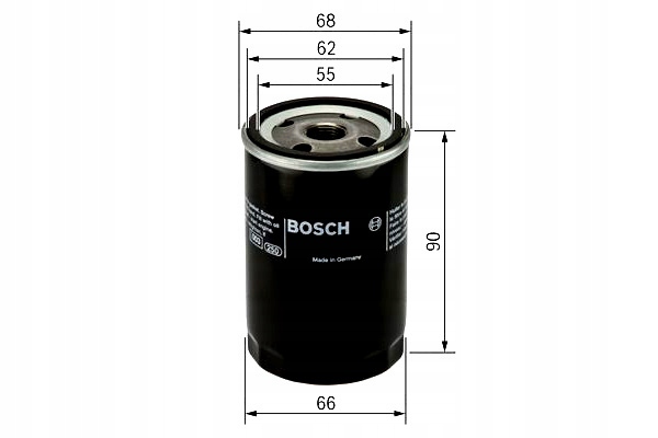 BOSCH FILTRO ACEITES ACURA RSX TL CHEVROLET CORSA CHRYSLER SEBRING HONDA 