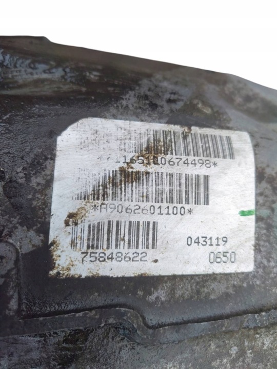 MANUELLE BOÎTE DE VITESSES MERCEDES VITO W639 SPRINTER 906 A9062601100 711651