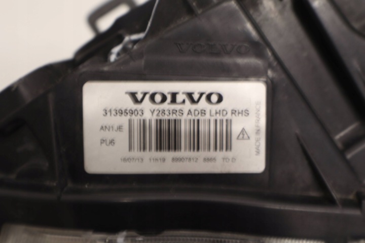 PROJECTEUR VOLVO V60 LIFT 2013- XÉNON XÉNON 31395903 EUROPE