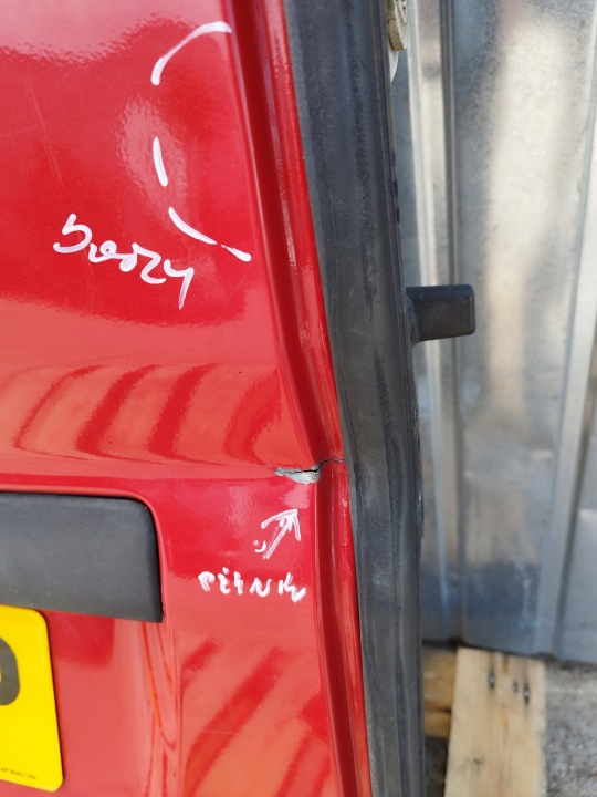 PORTES SKRZYDELKOWE GAUCHE ARRIÈRE FIAT DUCATO III 3 453 AZZURRO LAGO 06-2014