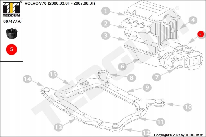 INSERT COUSSINS MOTEUR BOÎTE ARRIÈRE VOLVO S60 S80 V70 XC70 XC90