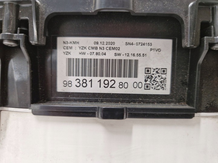 COMPTEUR COMPTEUR OPEL COMBO 20R. 1.5D