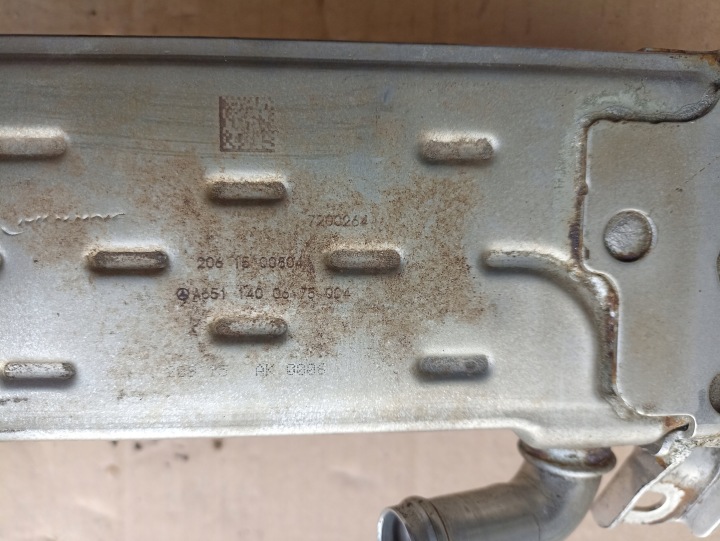 MERCEDES W205 C-KLASA VANNE EGR RADIATEUR GAZ D'ÉCHAPPEMENT EGR 2.2 CDI