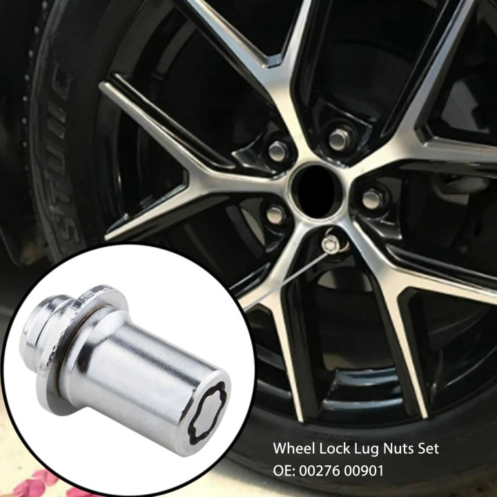 KIT NAKRETEK AVEC BLOCAGE BOUCHON M12 X 1,5 00276 00901 KIT ROUES AVEC YG