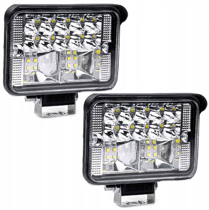 FARO EN FUNCIONAMIENTO HALÓGENO 18 DIODO LUMINOSO LED 54W 12-24V 4320LM IP67 110X80X60MM DIRECCIÓN 