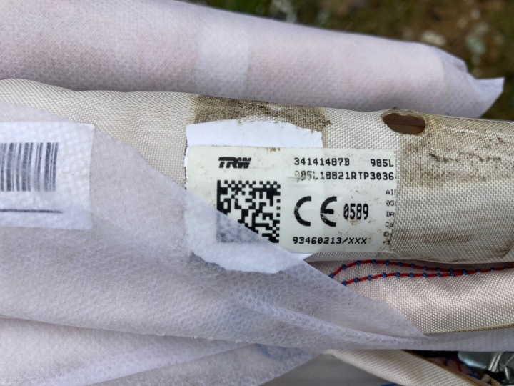 RENAULT TRAFIC 3 IV AIRBAG COUSSINS AÉRIEN CONDUCTEUR PASSAGER COURROIES COURROIE