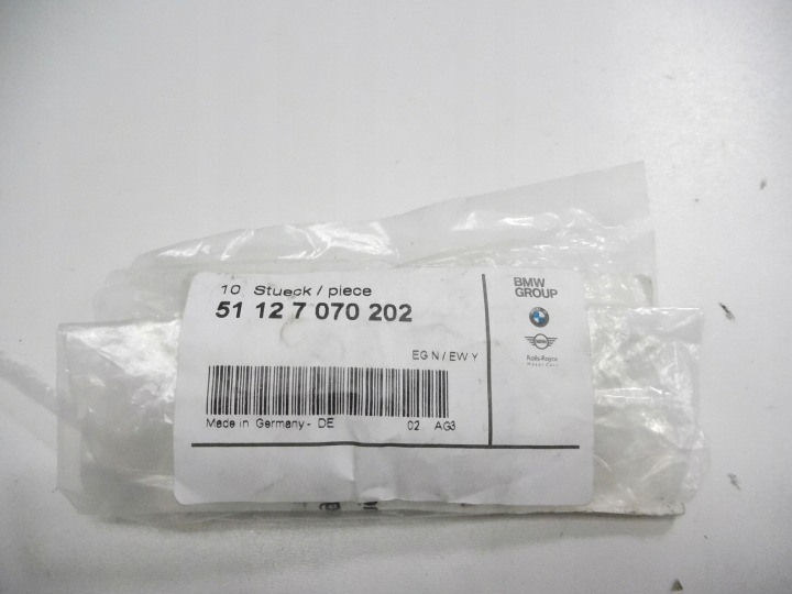TÔLE ASSEMBLAGE BMW E46 OE 51127070202
