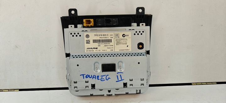 VW TOUAREG II 7P 10- 3.6 7P6919603C RADIO NAVI MONITEUR MONITEUR ÉCRAN