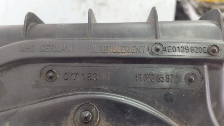 CHÂSSIS FILTRE AIR AUDI A8 D3 3.0