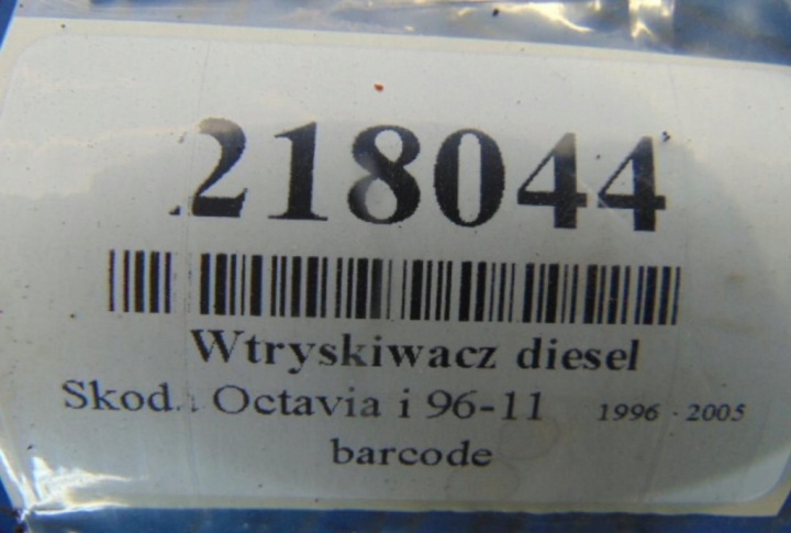 SKODA OCTAVIA I 1.9D INJECTEUR DIESEL 4 PIÈCES ENSEMBLE 0986441517