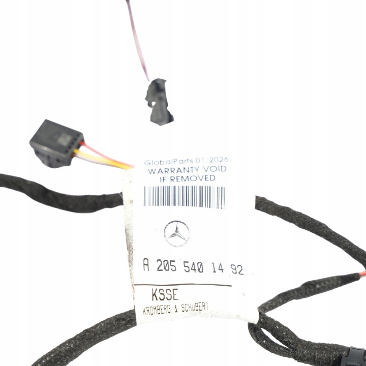MERCEDES W205 FAISCEAU DE CÂBLES FILS PORTES AVANT GAUCHE A2055401492