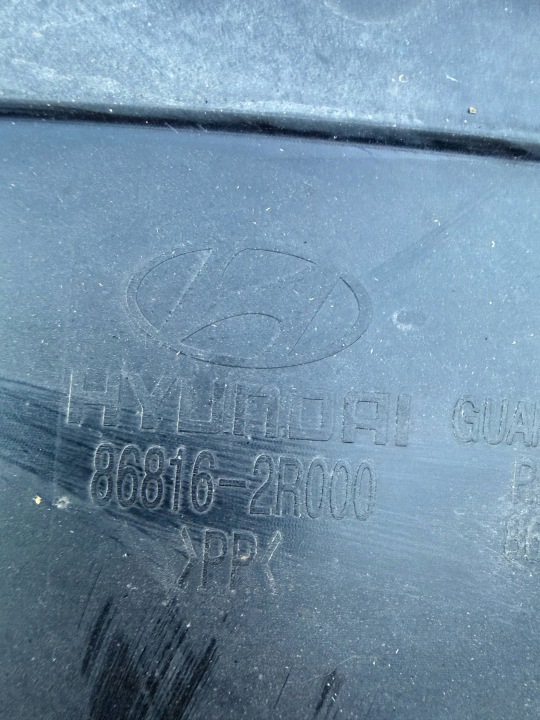 HYUNDAI I30 07- PASSAGE DE ROUE DROIT AVANT DROIT AVANT 86816-2R000