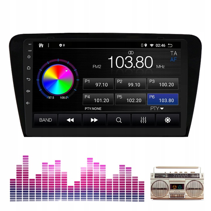 RADIO 2DIN SKODA OCTAVIA 3 3 2013-18 2G+32GB DSP 