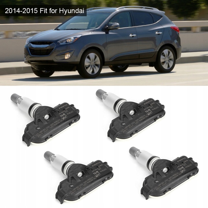 4 PIEZAS SENSORES DE PRESIÓN TPMS KIA RIO 2012-2015 