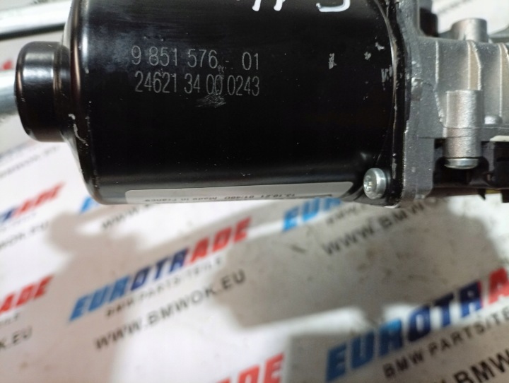 BMW G14 G15 G16 F91 F92 F93 MÉCANISME ESSUIE-GLACES AVANT 9851576