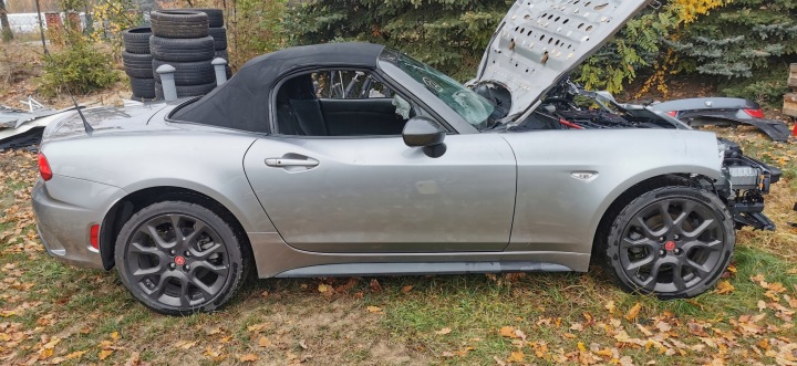 CHÂSSIS FILTRE AIR CONDUIT D'AIR ABARTH 124 SPIDER