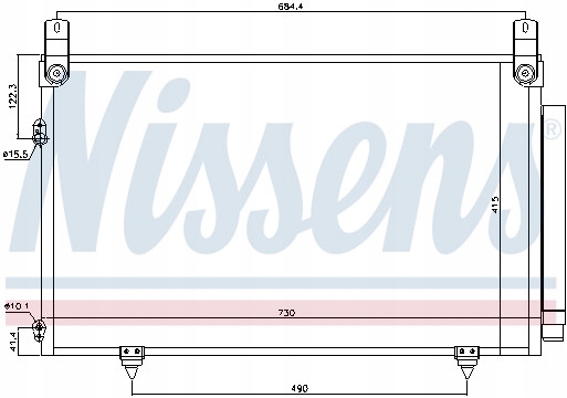 CONDENSADOR NISSENS 940566 