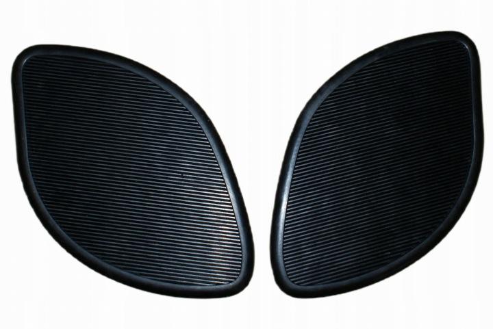 BMW R50/5, R60/5, R75/5, R60/6, R75/6, R90/6 24 GAUCHE CAOUTCHOUC SUR RÉSERVOIR