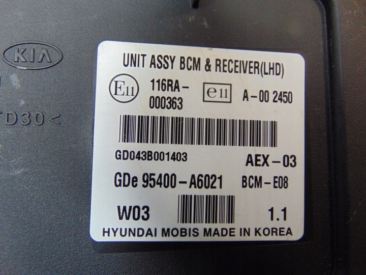 MODULE KONFORTU HYUNDAI OE 95400-A6021