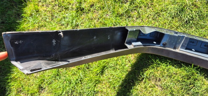 MERCEDES G-KLASA W463 LIFT W464 18-24 AMG MOULURE SUR AILE DROIT ARRIÈRE ORIGINE