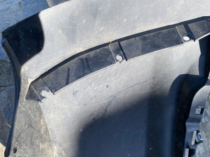 FIAT 500X 500 X SPOILER DOUBLURE PARE-CHOCS ARRIÈRE 735568938 ORIGINAL