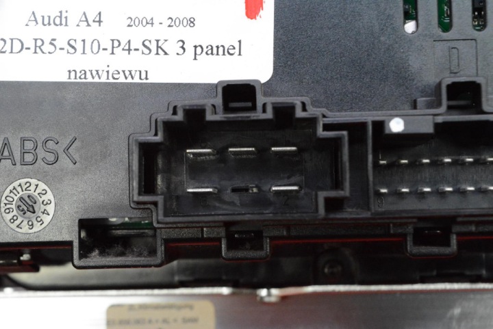 PANNEAU COMMANDE CONDUIT D'AIR CLIMATISATION 8E0820043AJ AUDI A4 B7 04-08