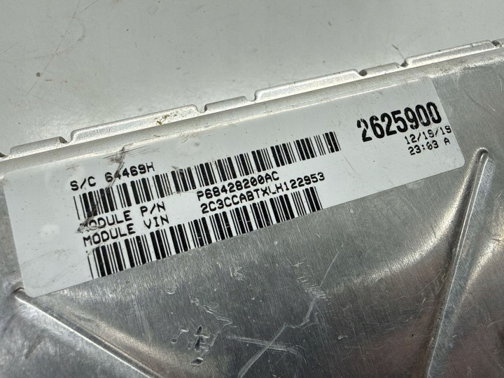 DODGE CHALLENGER CHARGER SRT CONTRÔLEUR ORDINATEUR MOTEUR KIT DE DÉMARRAGE