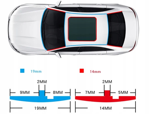 8M FORRO DE TECHO PARRILLA MOLDURAS VENTANAS PARTE DELANTERA PARTE TRASERA G. ALFA ROMEO FIAT LANCIA 