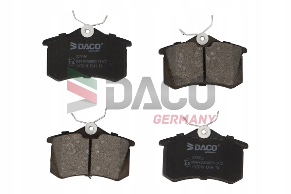 PADS BRAKE AUDI A3 8L A4 B5 A6 C5 DACO REAR 