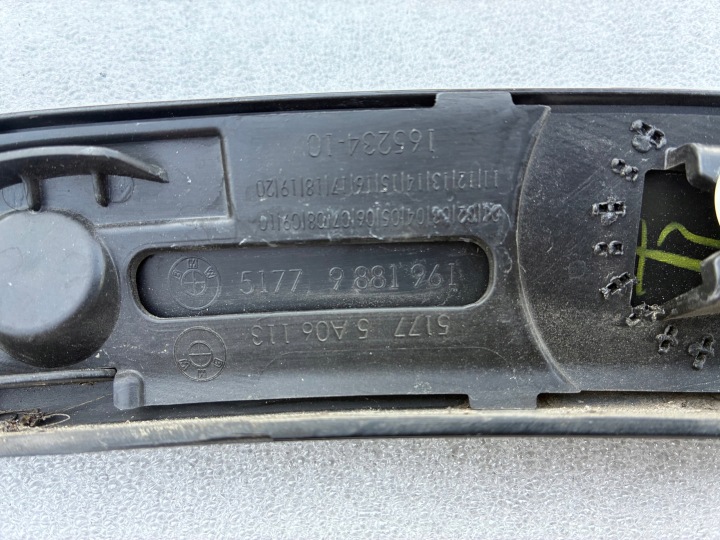 MOULURE SUR AILE GARDE-BOUE REVÊTEMENT AVANT AVANT GAUCHE BMW X1 U11 IX1