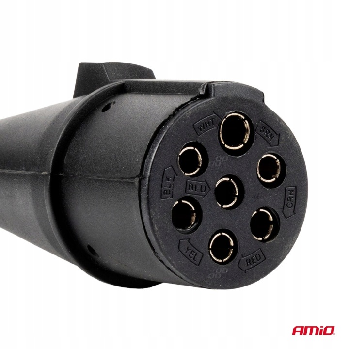 FIL SPIRAL VERS REMORQUES TIR 2X7PIN TYPE N SANS DOIGTS 5M 24V ÉLECTRIQUE