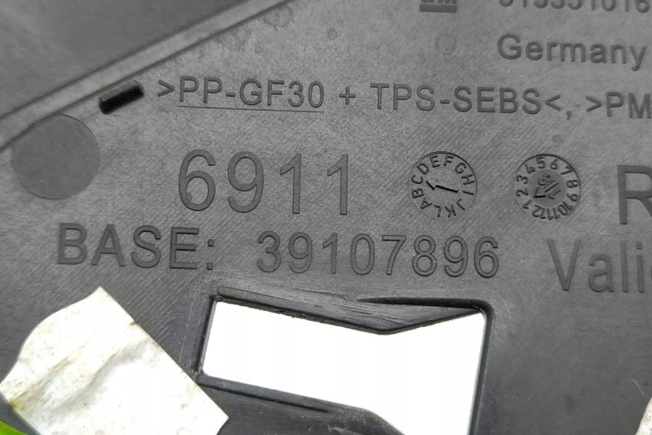 MOULURE ARRIÈRE DROIT GARDE-BOUE OPEL INSIGNIA B GRAND SPORT (Z18) 39107896