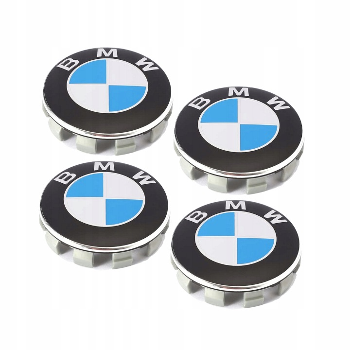4× COUVERCLE ALCAR 68 MM BMW ZNACZKI KOLPACZKI