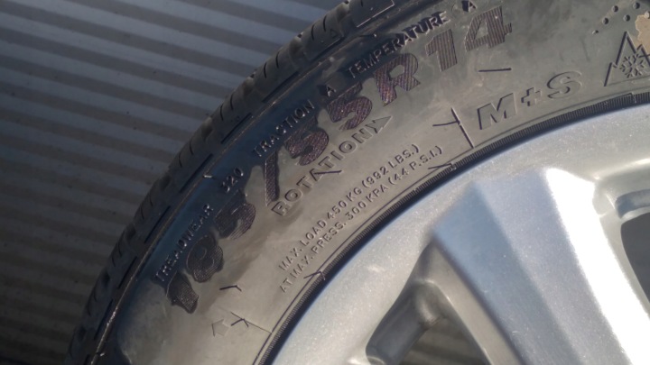 JANTES 14” ALUMINIUM ENSEMBLE VW POLO 3 4 X 100 6.0JX14H2 ET38 KBA 45632
