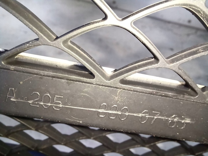 MERCEDES C W205 205 UNIVERSEL PARE-CHOCS AVANT AVANT 896 A2056281300