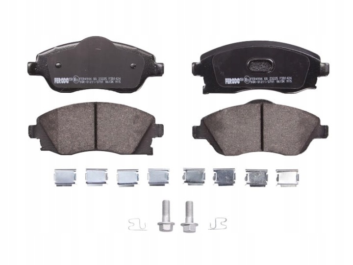 FERODO FERODO FDB1424 KIT PLAQUETTES FREINS FREINS DISQUE