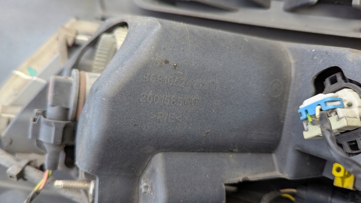 PARE-CHOCS AVANT AVANT CITROEN C5 X7 KTVD LAVE-GLACES