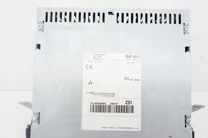 RD274 HYUNDAI ELANTRA VI RADIO MONITEUR ÉCRAN 96180-F2700