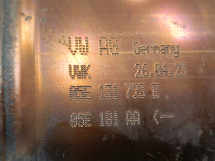 SKODA KAROQ LIFT 1.5 TSI 110KW 2023 R CATALYSEUR FAP 05E131701 05E131723E