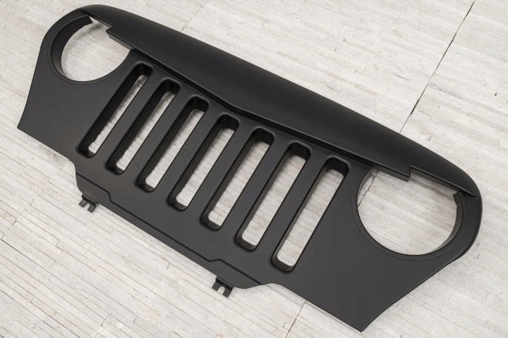 JEEP WRANGLER TJ 1996-2006 GRILLE CALANDRE RADIATEUR MODÈLE SKULL