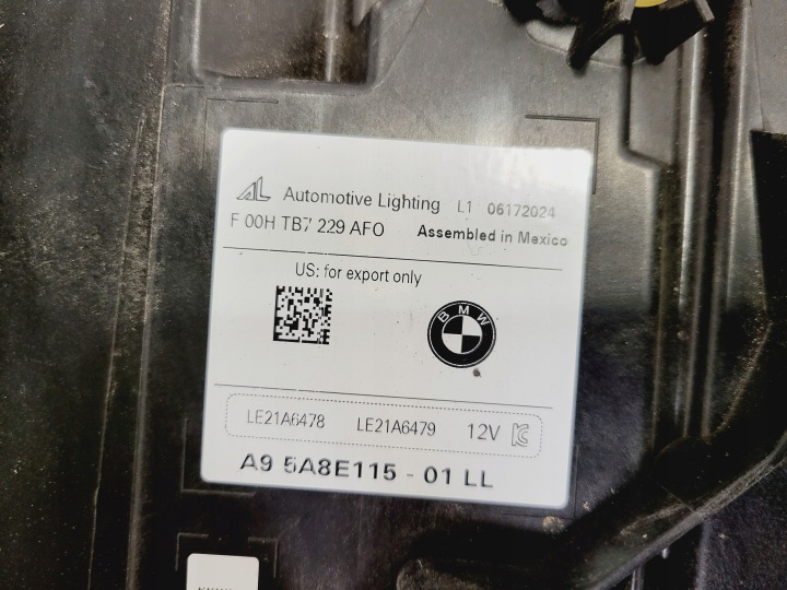 BMW X5 G05 X6 G06 LIFT PHARE AVANT AVANT GAUCHE LED SHADOW 5A8E115