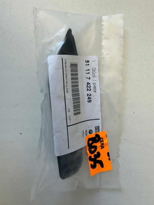 BMW 3 G20 G21 GLISSIÈRE PARE-CHOCS POIGNÉE GARDE-BOUE GAUCHE AVANT 7422249 NEUF ORIGINAL